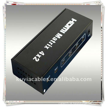 Matriz HDMI 4x2